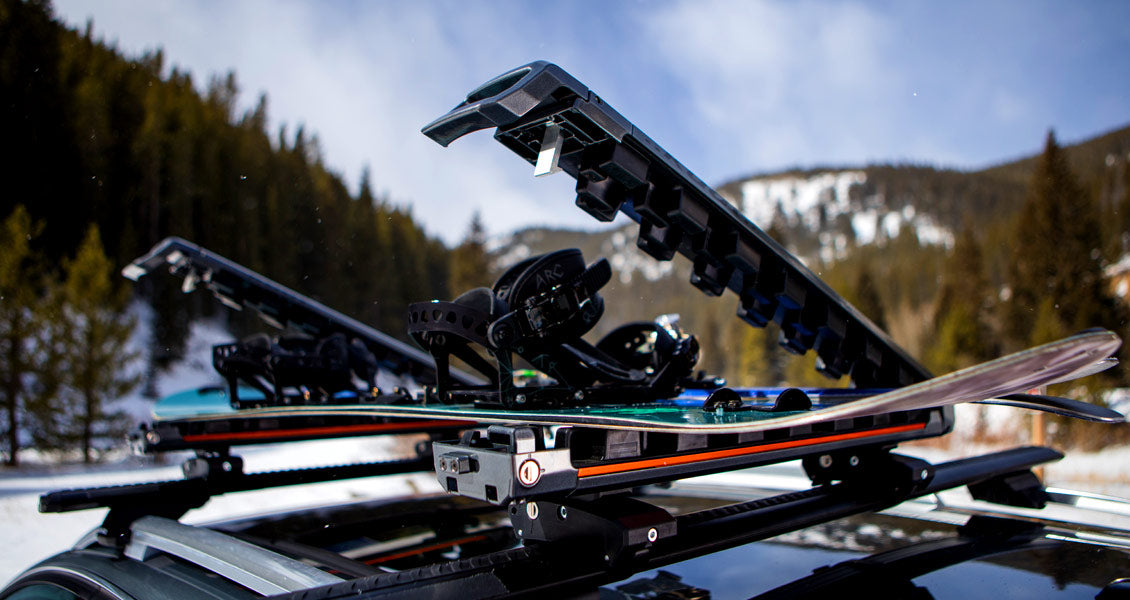 GRIP SKI Rack / Black Metallic With Grey