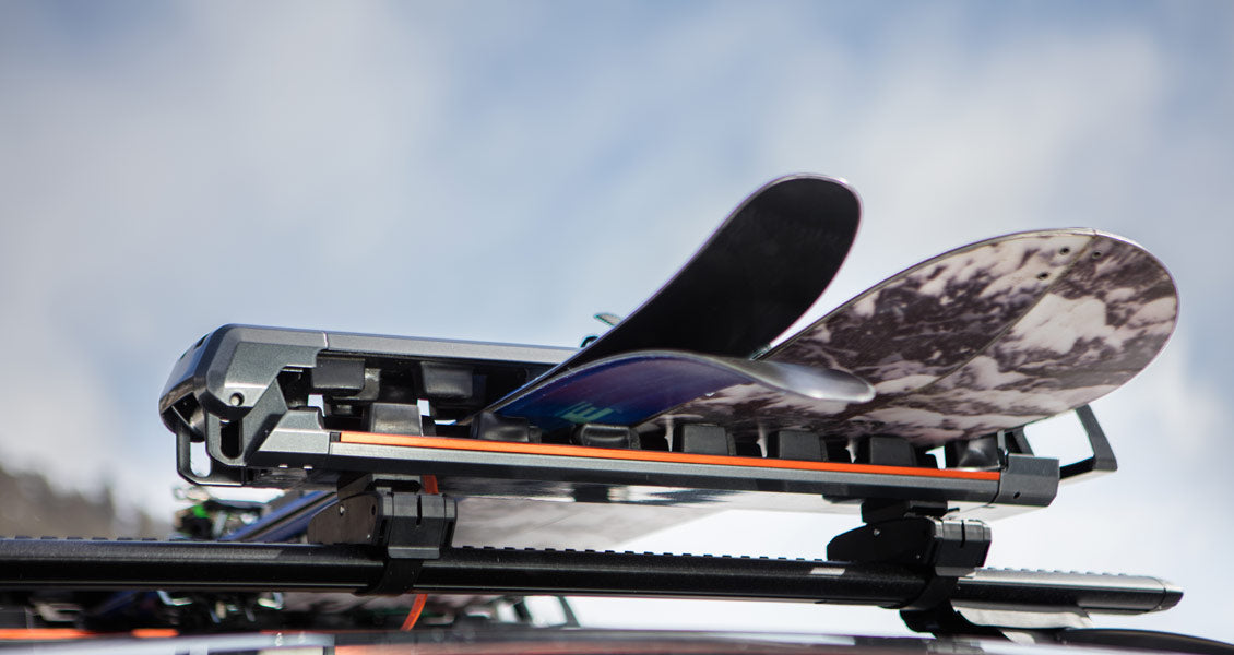 GRIP SKI Rack / Black Metallic With Grey