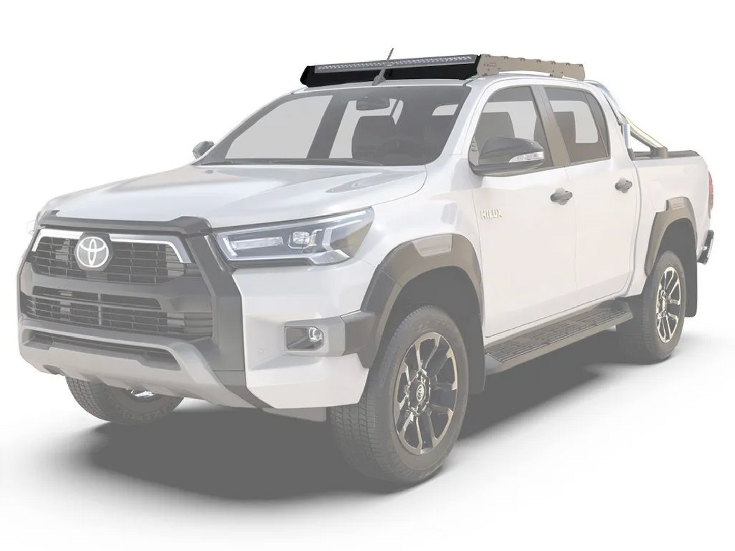 TOYOTA HILUX (2015-CURRENT) SLIMSPORT ROOF RACK Incl. LIGHTBAR