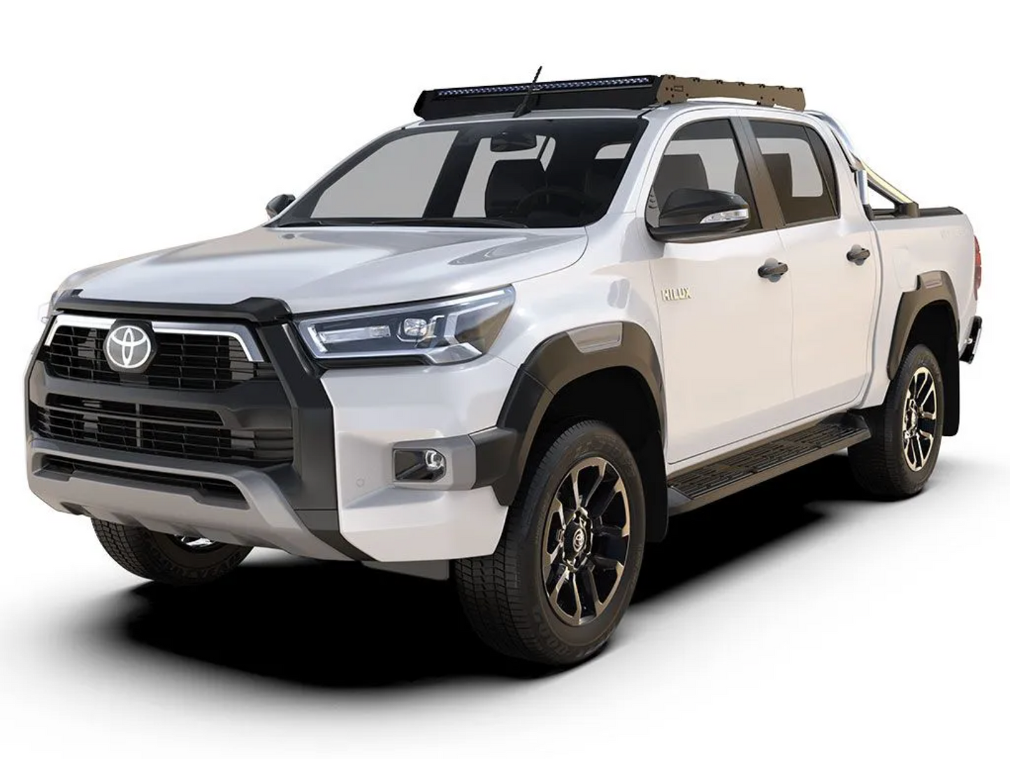 TOYOTA HILUX (2015-CURRENT) SLIMSPORT ROOF RACK Incl. LIGHTBAR